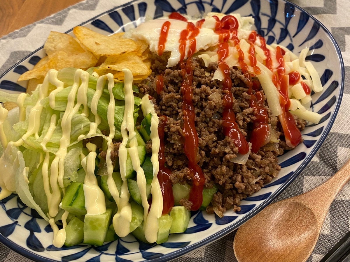 簡単 タコライス 子供も大好き レシピ 作り方 By Coconut Kitchen 楽天レシピ